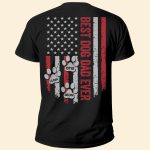 Best Dog Dad Ever - PersonalizedOne Size Shirt