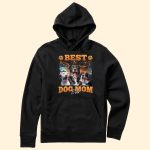 Best Dog Mom Ever - Personalized PhotoOne Size Shirt - Image 2