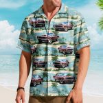 Custom Car Photo Beach Palm Tree Vintage Aloha Shirts - Custom Photo Hawaiian Shirts - Image 4