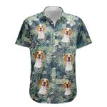 Custom Pet Funny Photo With Hibiscus And Palm Tree Pattern - Custom Photo Hawaiian Shirts - Image 6