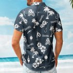 Fishing Tools Gears Custom Name Aloha Shirts For Men - Custom Hawaiian Shirts - Image 2
