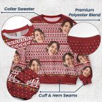Hidden Swear Words Naughty Funny Ugly - Personalized Photo Ugly Sweater - Image 4