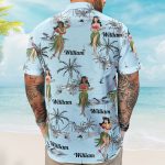 Hula Dance Vintage Style Beach Pattern Aloha Shirts - Custom Hawaiian Shirts - Image 4
