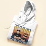 I Used To Be Good But Take After Grandpa - Personalized Youth Tee - Christmas Gift For Grandchildren - Image 5
