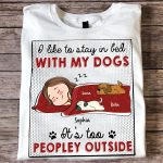 It's Too People Outside - PersonalizedOne Size Shirt