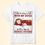 It's Too People Outside - PersonalizedOne Size Shirt - Image 2