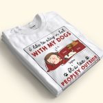 It's Too People Outside - PersonalizedOne Size Shirt - Image 4