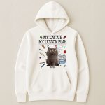 My Cat Ate My Lesson Plan Teacher Funny Gift - PersonalizedOne Size Shirt - Image 3