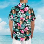 My Wife Is Watching You - Personalized Photo Hawaiian Shirt - Image 6