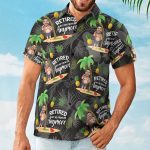 Retired Not My Problem Anymore - Personalized Photo Hawaiian Shirt - Image 4