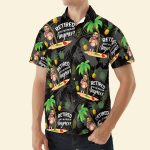 Retired Not My Problem Anymore - Personalized Photo Hawaiian Shirt - Image 5
