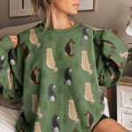 Sitting Pet Christmas Time - Personalized Ugly Sweater - Image 3