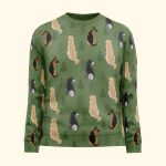 Sitting Pet Christmas Time - Personalized Ugly Sweater - Image 4