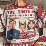 This Is Our Family - Personalized Ugly Sweater - Image 2