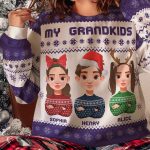 This Is Our Family - Personalized Ugly Sweater - Image 3