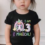 Unicorn Birthday  - Personalized Shirt - Image 2