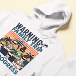 Warning Family Trip In Progress - Personalized Shirt - Image 6