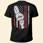 Best Grandpa Ever - PersonalizedOne Size Shirt Father's Day